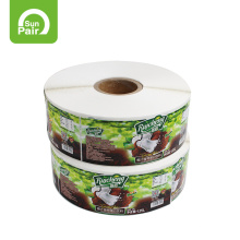 Printing Roll Custom logo Self Adhesive Labels Stickers For food Package,Printed Food Labels
